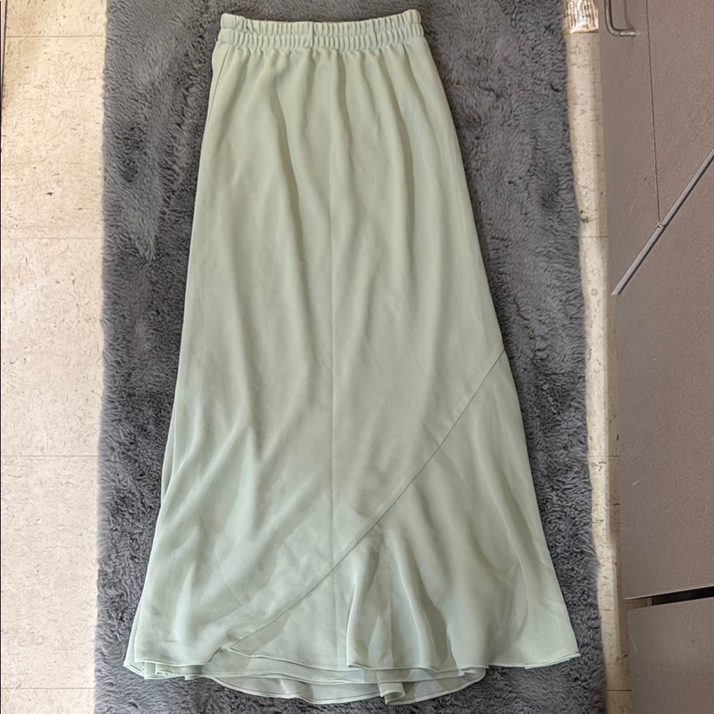 Elegant Mint Green Women's Skirt